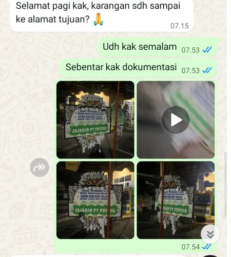 Pengiriman Papan Bunga Selamat Samosir