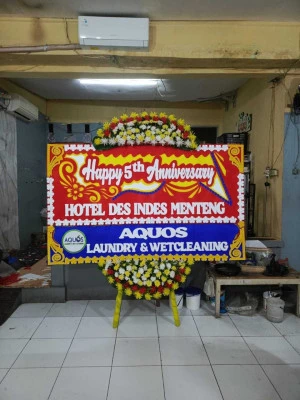 Papan Bunga di Samosir