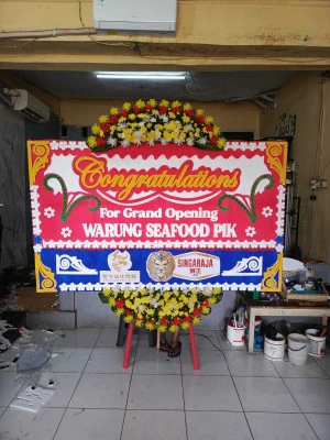 Papan Bunga di Samosir