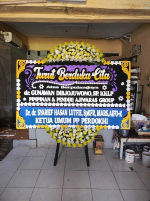 Papan Bunga di Samosir